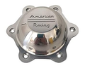 AR CAP AR104 POLISHED ALUMINUM 6 EAR | American Racing