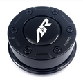 AR CAP 3.26'' BLACK SNAP IN AR LOGO | American Racing