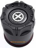 AR CAP 3.27'' T-BLK PUSH THRU PLASTIC | American Racing