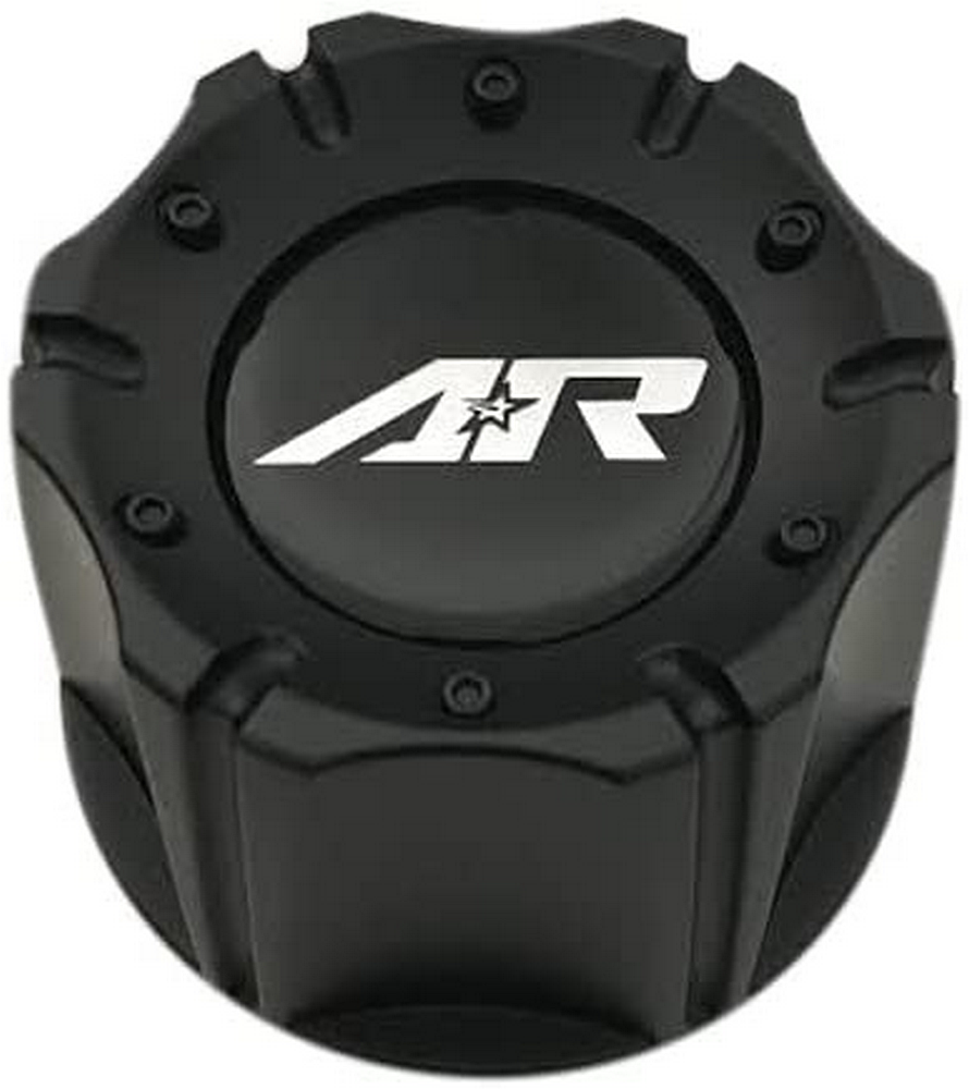 AR CAP 3.42'' S-BLK SNAP IN PLASTIC | American Racing
