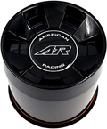 AR910 8 LUG PUSH-THRU CAP GLOSS BLACK | American Racing
