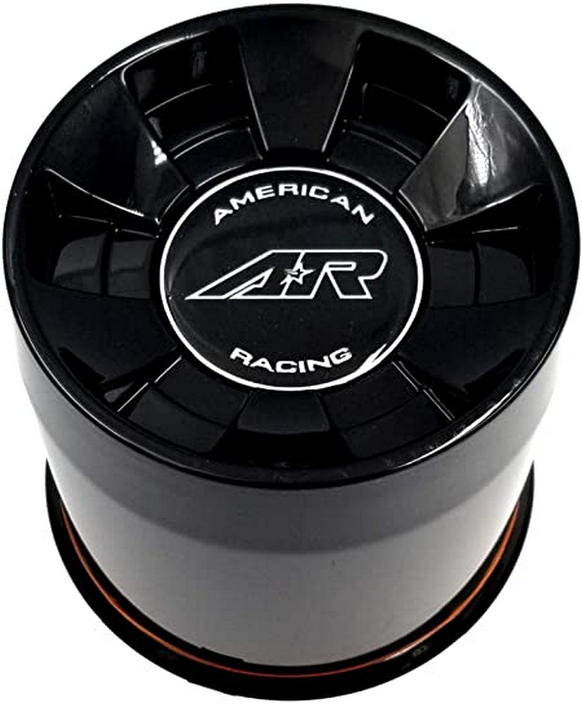 American Racing AR910 8 LUG PUSH-THRU CAP GLOSS BLACK