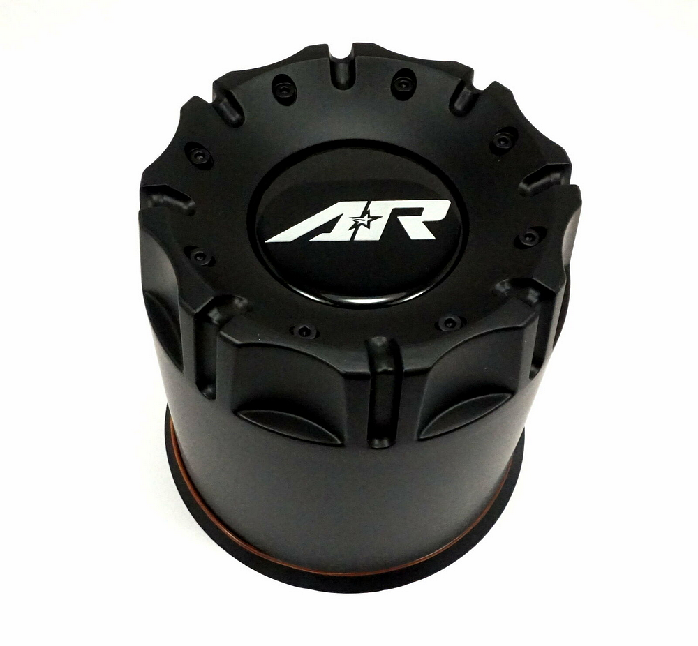 AR CAP 5.15''  S-BLK PUSH THRU | American Racing