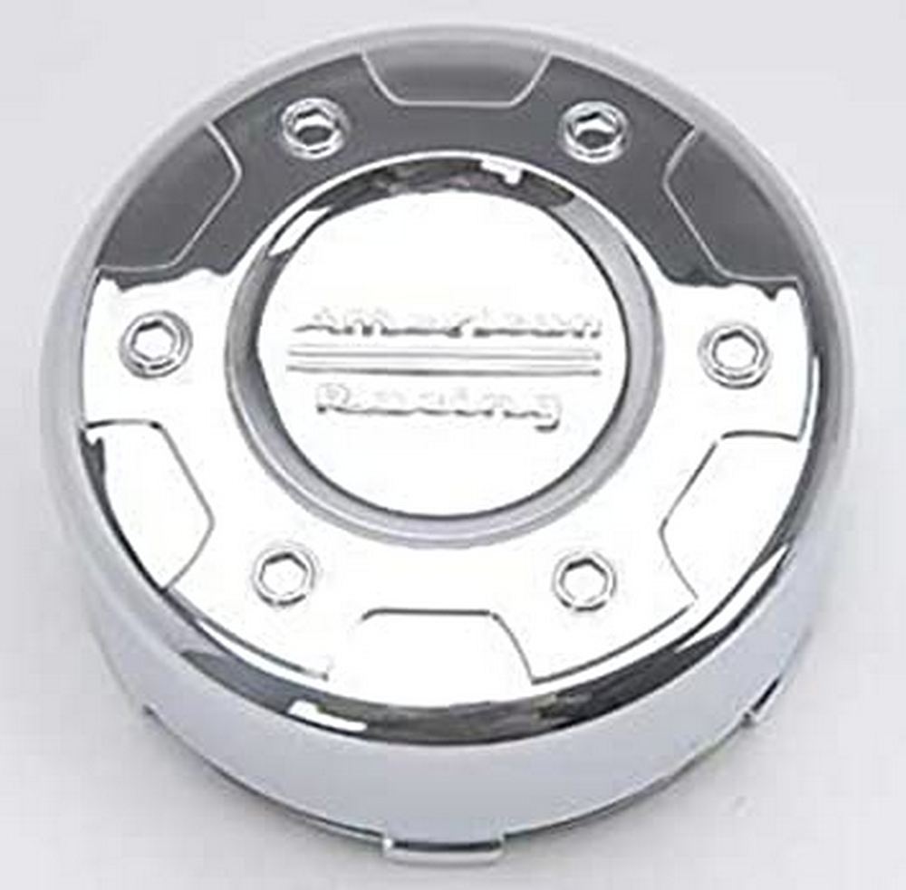 AR CAP CHROME SNAP IN PLASTIC SHORT 88BC | American Racing