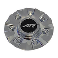 AR CAP AR663 CHROME FULL COVER  AR LOGO | American Racing