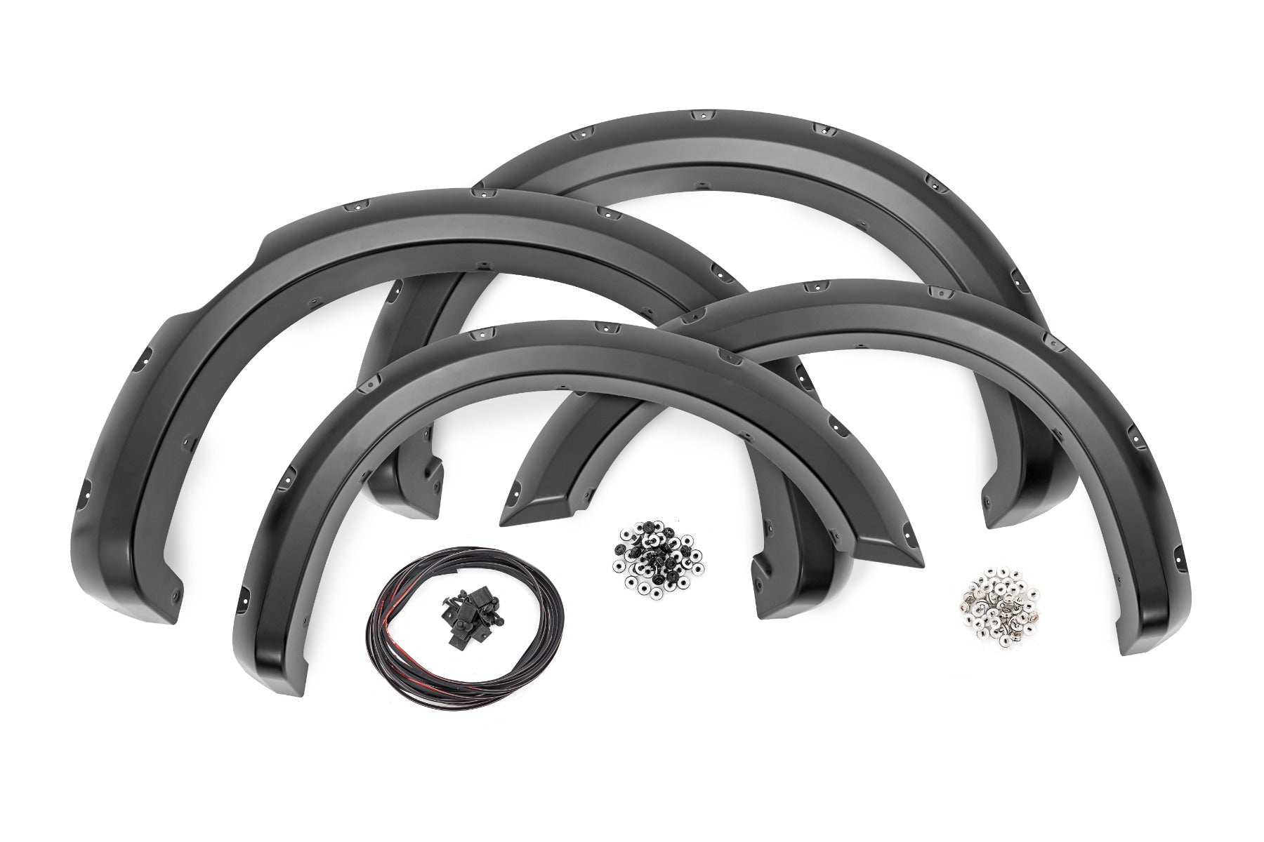 Pocket Fender Flares | KH3 Super Black | Nissan Titan 2WD/4WD (2017-2024)