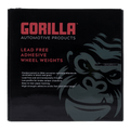 Gorilla Automotive GOR 1/4 OZ L.P. 715 SEGMENTS ROLL SILVER