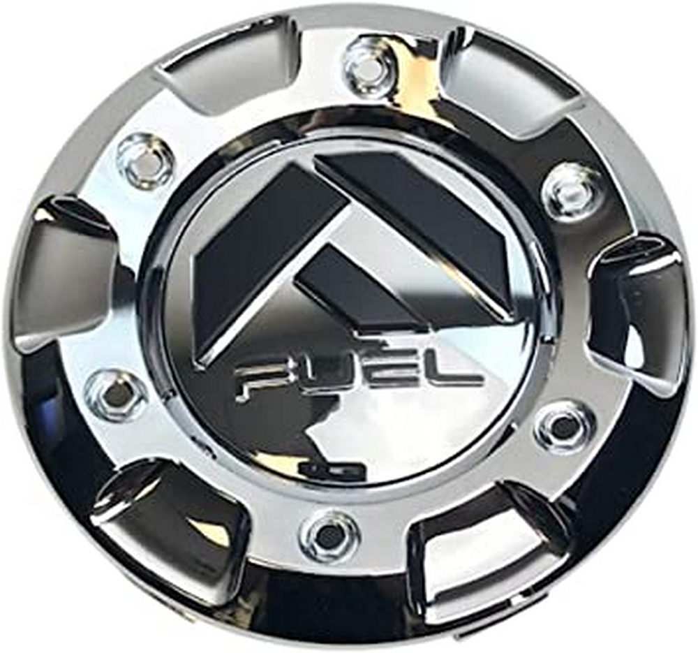 FUEL CHROME 6 LUG CAP-SHORT (1.35") | Fuel 1PC