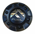FUEL-TOP SECTION OF CAP-MT-BLK/CHR LOGO | Fuel 1PC