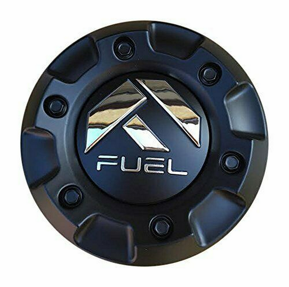 FUEL-TOP SECTION OF CAP-MT-BLK/CHR LOGO | Fuel 1PC