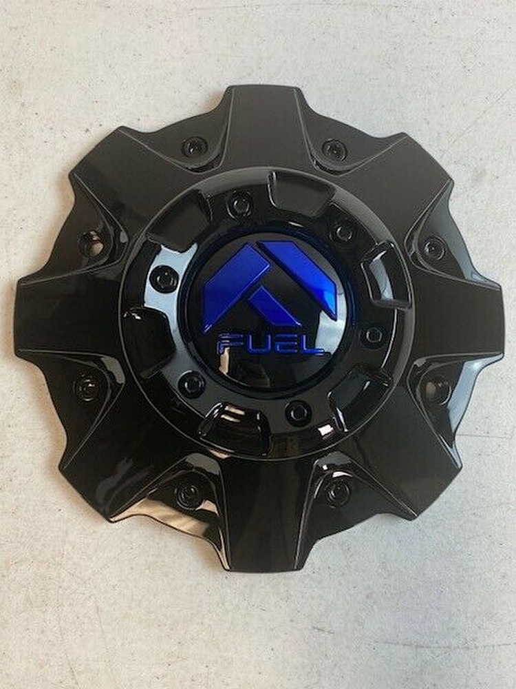 Fuel 1PC FUEL COVERED CAP(SHORT)GL-BLK BLUE TINT