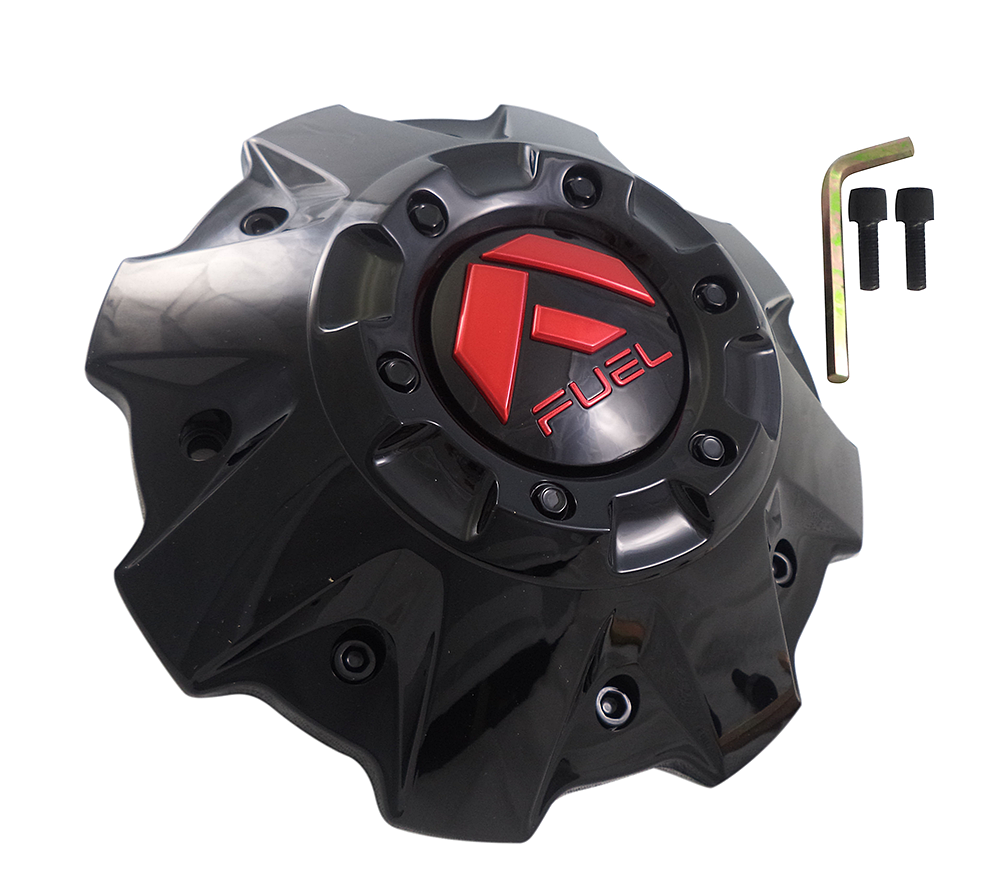 Fuel 1PC FUEL COVERED CAP (SHORT)-GL-BLK RED TINT
