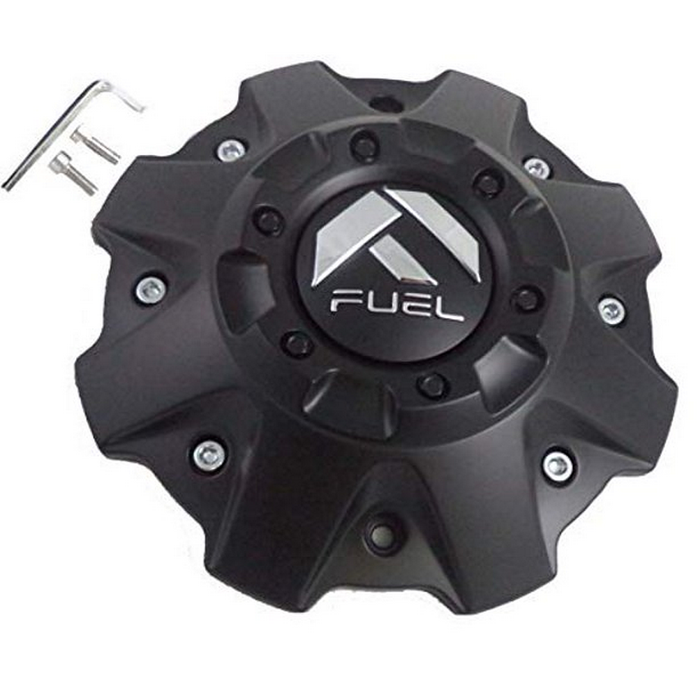 FUEL 5/6 LUG MT-BLK CAP (FLAT BOTTOM) | Fuel 1PC
