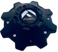 FUEL 8 LUG MATTE BLACK CAP (FLAT BOTTOM) | Fuel 1PC