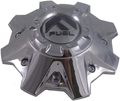 Fuel 1PC FUEL 8 LUG CHROME CAP (FLAT BOTTOM)