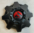 Fuel 1PC FUEL BOLT ON CAP (MBLK/RED) - 5X5.0