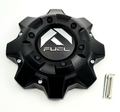 FUEL MATTE BLK DUALIE CAP-REAR | Fuel 1PC