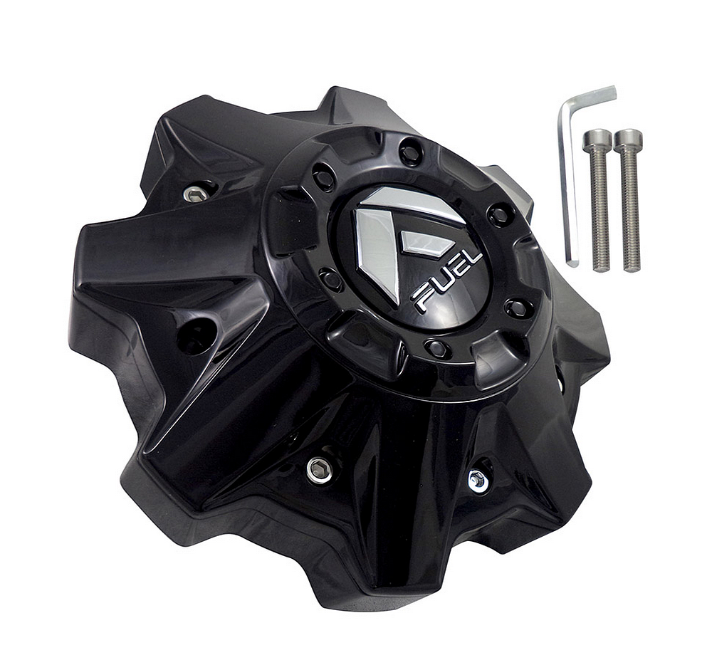 FUEL 8L FLAT BOTTOM GLOSS BLACK CAP | Fuel 1PC