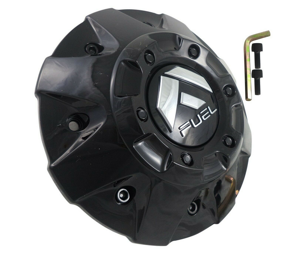 Fuel 1PC FUEL FLAT BTM GL-BLK CAP BLK RIVETS 5/6L