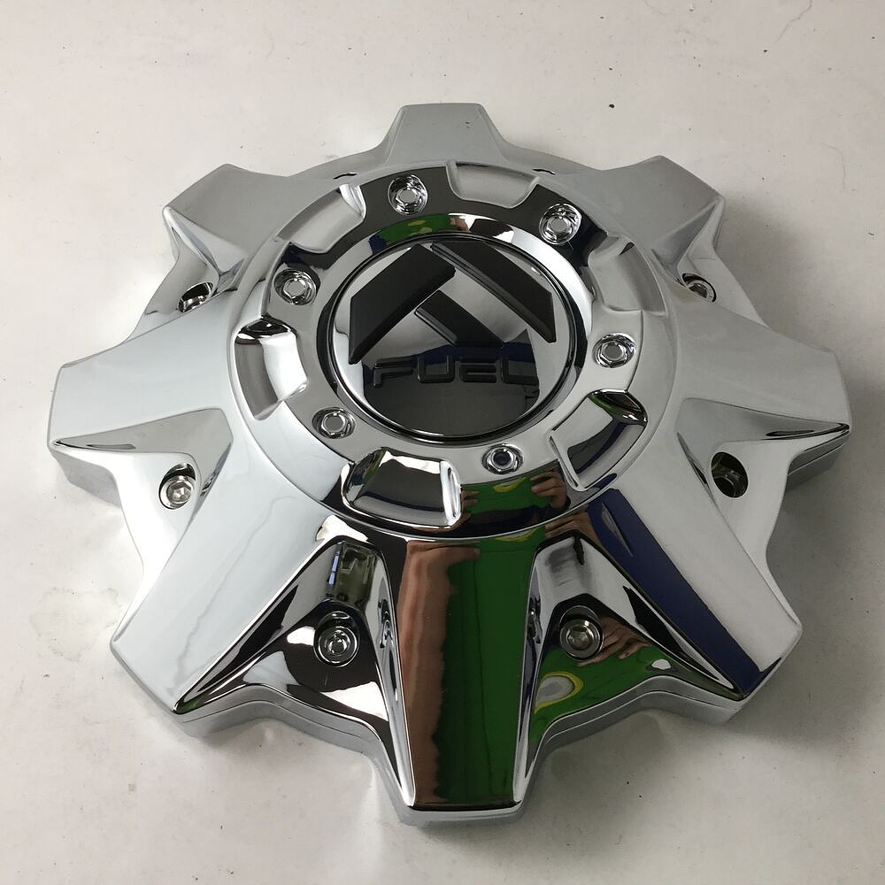 Fuel 1PC FC CAP LUG-COVER (CHROME) W/ RISER
