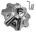 FUEL 8LUG CAP W/O RISER CHROME | Fuel 1PC
