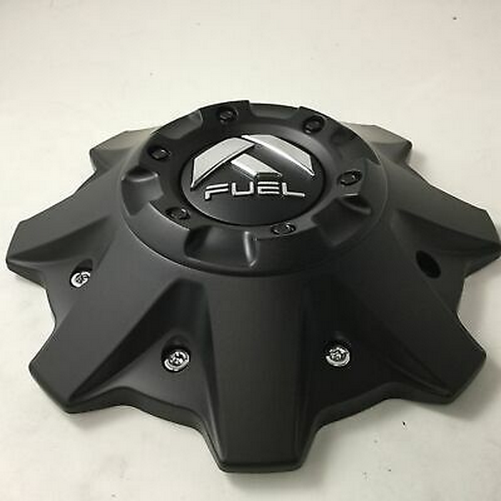 Fuel 1PC FUEL 8LUG CAP W/O RISER MATTE BLACK