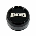 DUB GLOSS BLACK 1.7" CAP-RAISED DUB | DUB 1PC