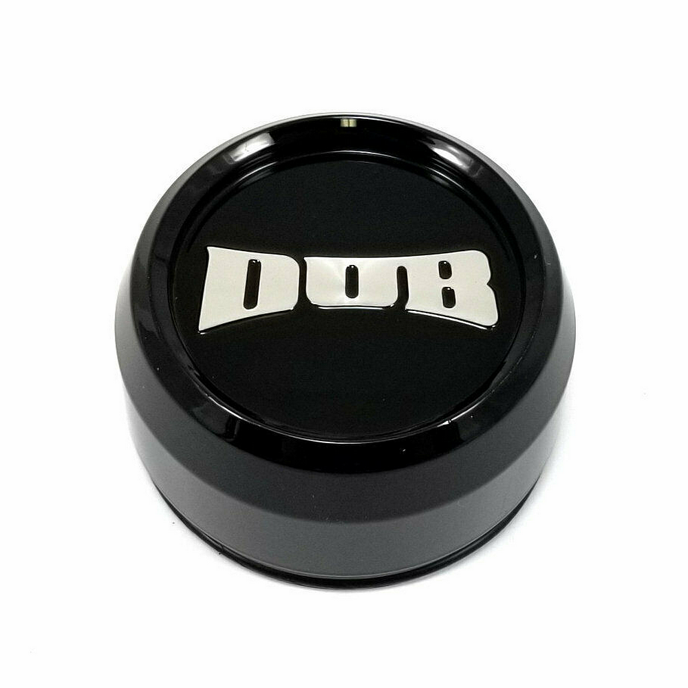 DUB GLOSS BLACK 1.7" CAP-RAISED DUB | DUB 1PC