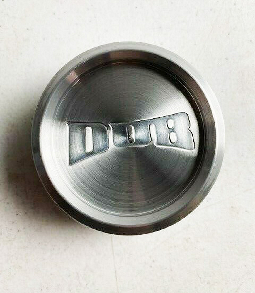DUB 1PC TALL 1.7" DUB ALUM 3"O-RING CAP-MACHFNSH