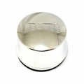 DUB 1PC DUB CAP 3.25" DOME 1.9" O-RING - CHROME