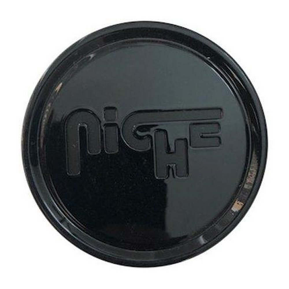 NICHE 2.70"FLAT CAP-GL-BLK W/ MATTE LOGO | Niche 1PC