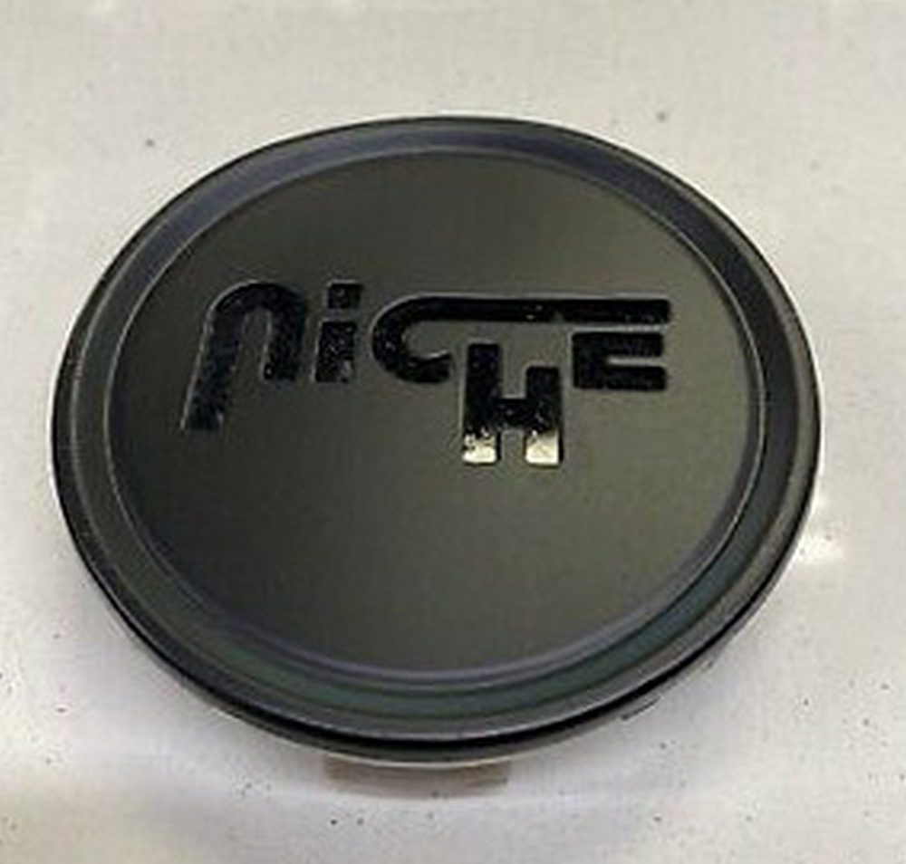 Niche 1PC NICHE 2.70" FLAT CAP-MATTE BLACK