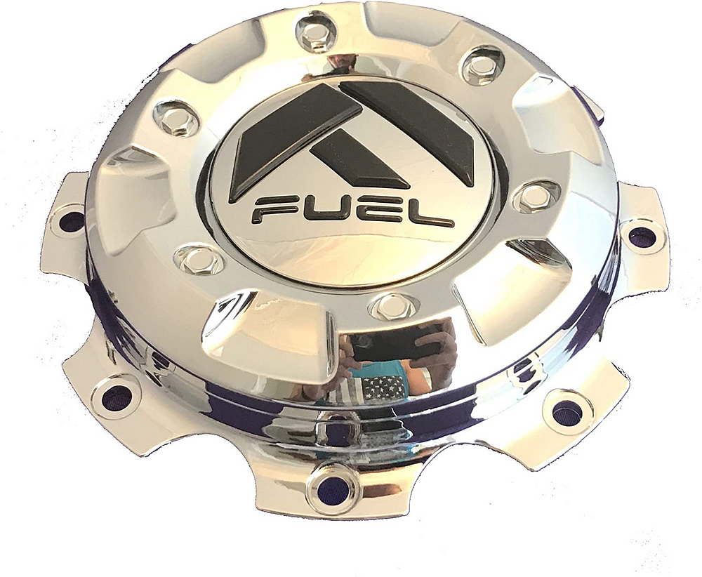 FUEL DUALIE CAP-FRONT CHROME FOR 17/82 | Fuel 1PC