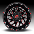 FUEL DUALLY CAP REAR G-BLK RD LOGO 17/82 | Fuel 1PC