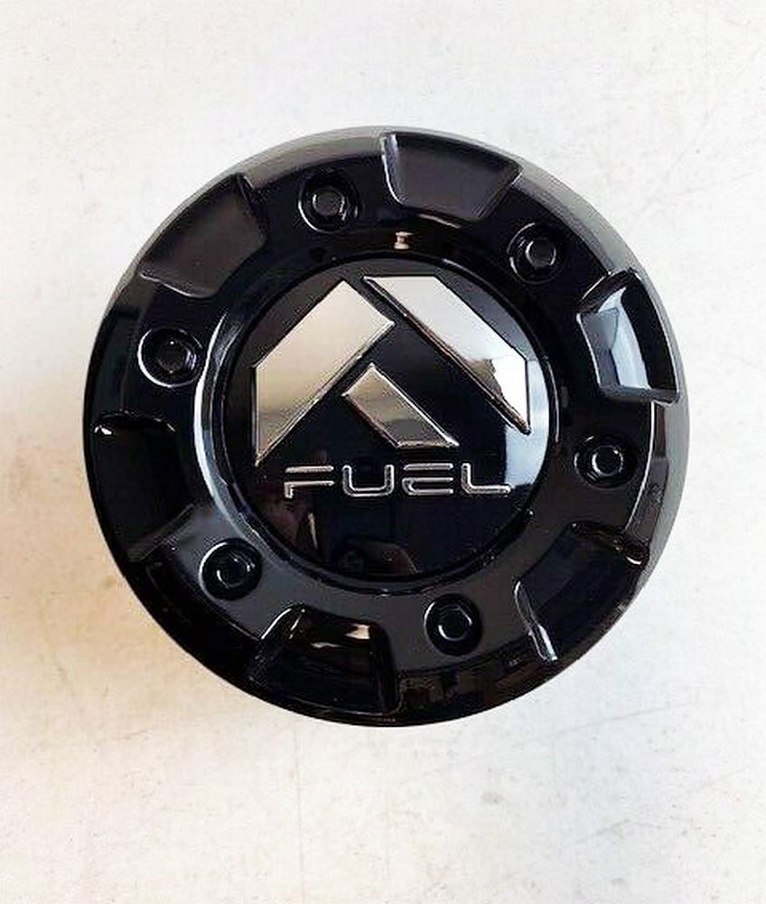 Fuel 1PC FUEL DUALLY CAP - REAR G-BLK/BLK RIVETS