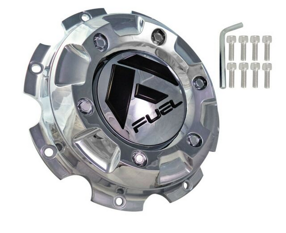 Fuel 1PC FUEL DUALIE CAP-FRONT CHROME FOR 92/93