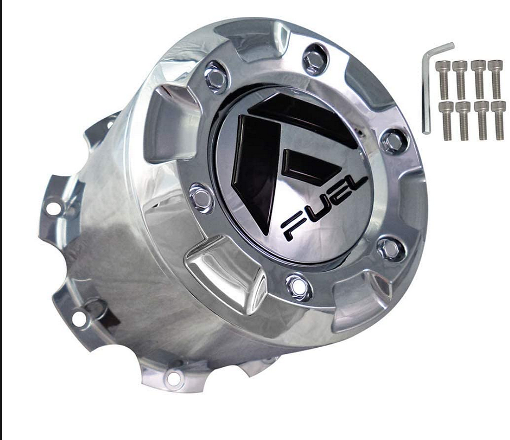 Fuel 1PC FUEL DUALIE CAP-REAR CHROME FOR 92/93
