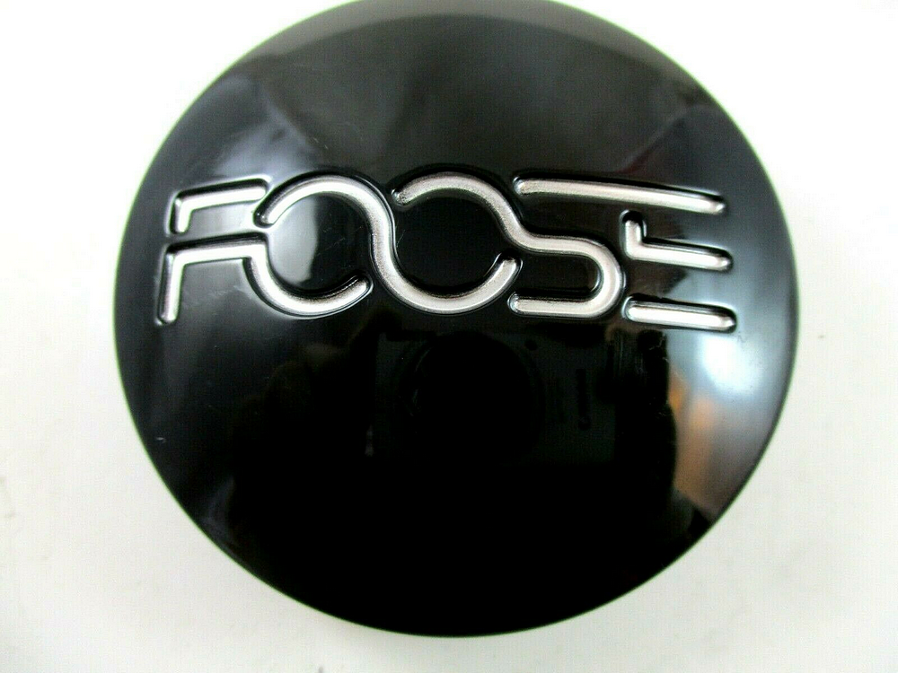 FOOSE GLOSS BLACK RWB CAP-2.70" CAP GRV | Foose 1PC