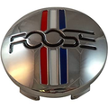 Foose 1PC FOOSE CHROME RWB CAP-2.70" CAP GRV