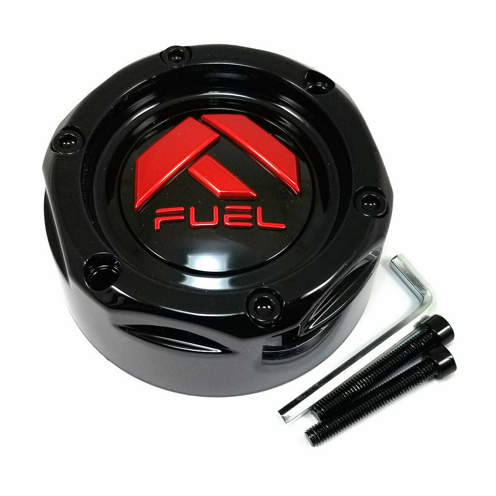 FUEL UTV BOLT ON CAP 1.3" TALL (GB/RD) | Fuel 1PC
