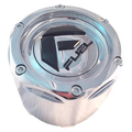 Fuel 1PC FUEL CHROME SNAP IN CAP 17/18 CODE 3.1"