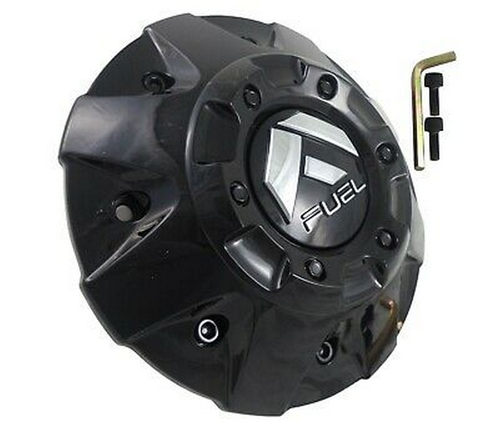 Fuel 1PC FUEL AVENGER CAP-GL-BLK 8LCAP(1.75"TALL)