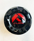 Fuel 1PC FUEL FIVE BAR CAP-GL-BLK/RED 8L CAP 2.75