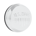 DUB 1PC DOME .9" US MAGS NWLOGO 3" ORING CAP POL