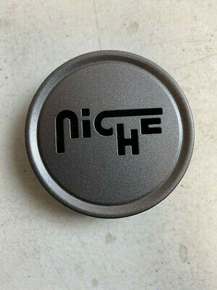 FLAT NICHE 3"O-RING CAP-GL-BLK/SLVR LOGO | Niche 1PC