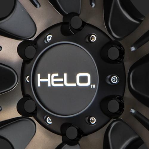 HELO CAP 6X135 LUG H34 - SATIN BLACK | Helo