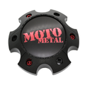 Moto Metal MOTO CAP 6X135 SG-BLACK RED TINT