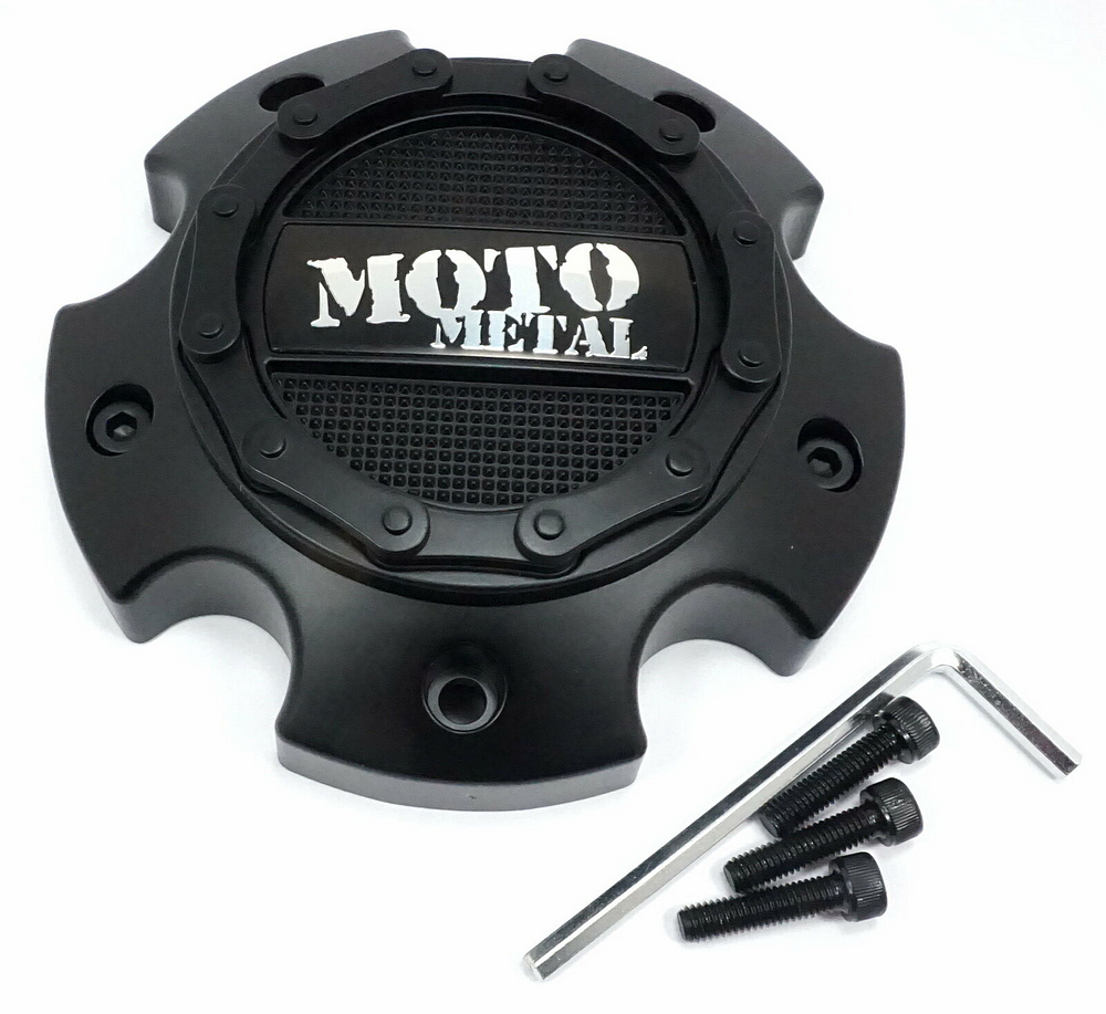Moto Metal MO971/MO972 CAP SATIN BLACK 5X5.5/150