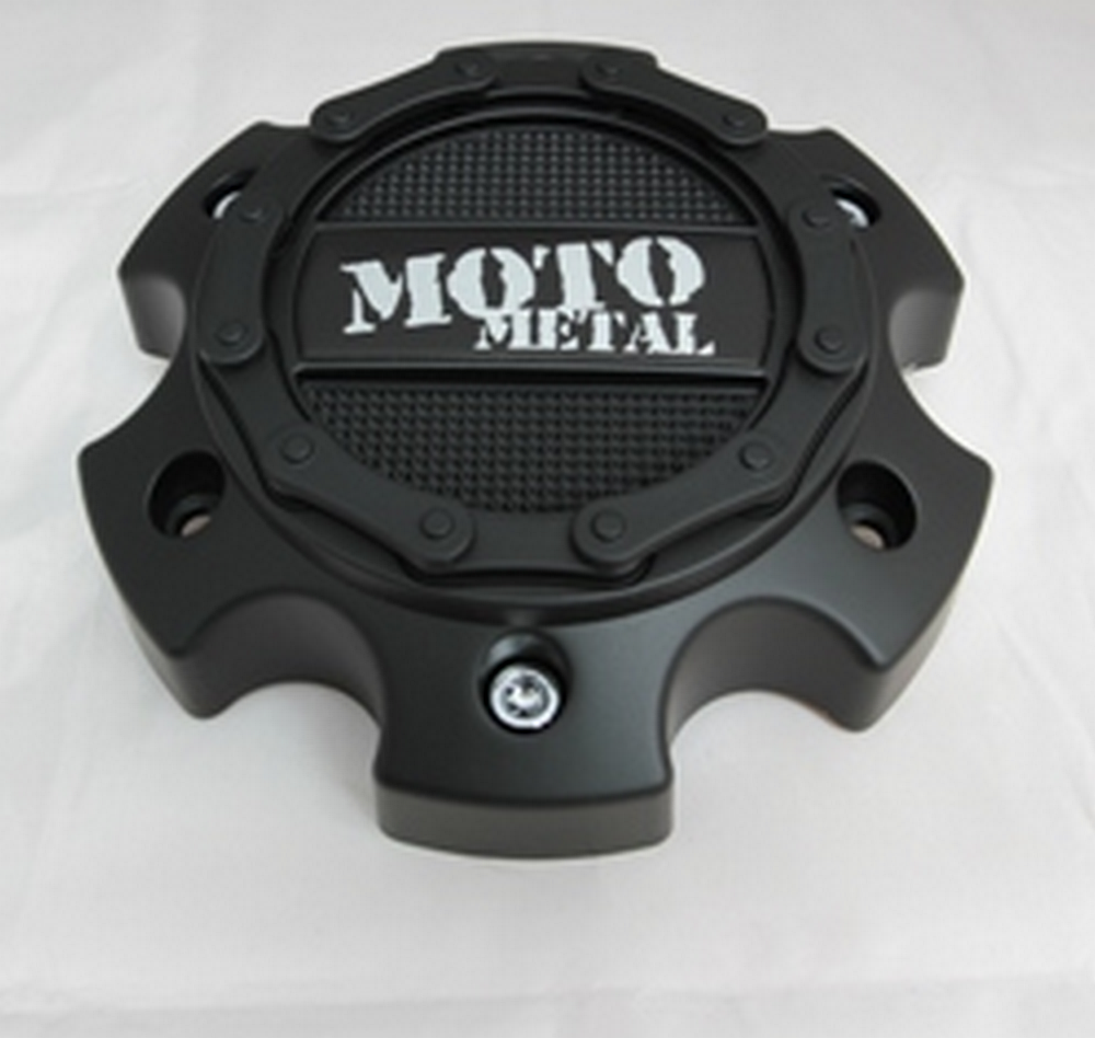 Moto Metal MO971/MO972 CAP SATIN BLACK 6X5.5
