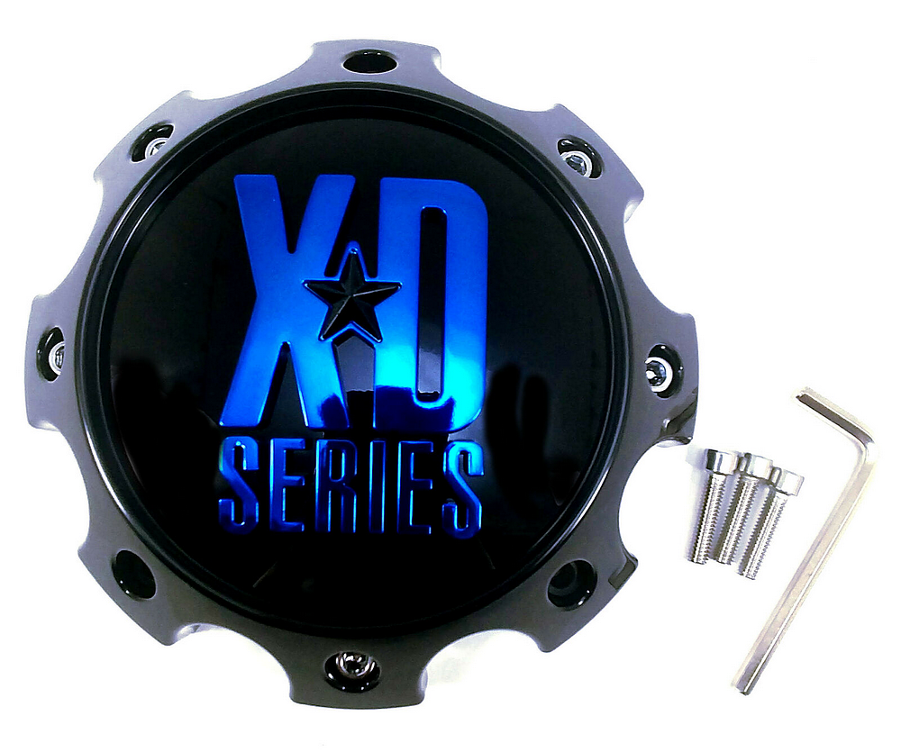 XDS CAP 8 LUG SG-BLACK W/ BLUE TINT CC | XD